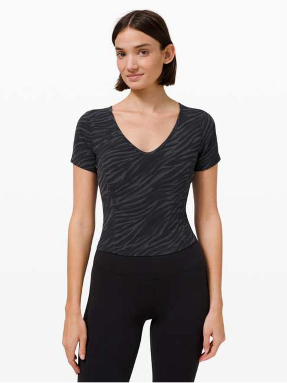 Lululemon Nulu Cropped Slim Yoga Short Sleeve